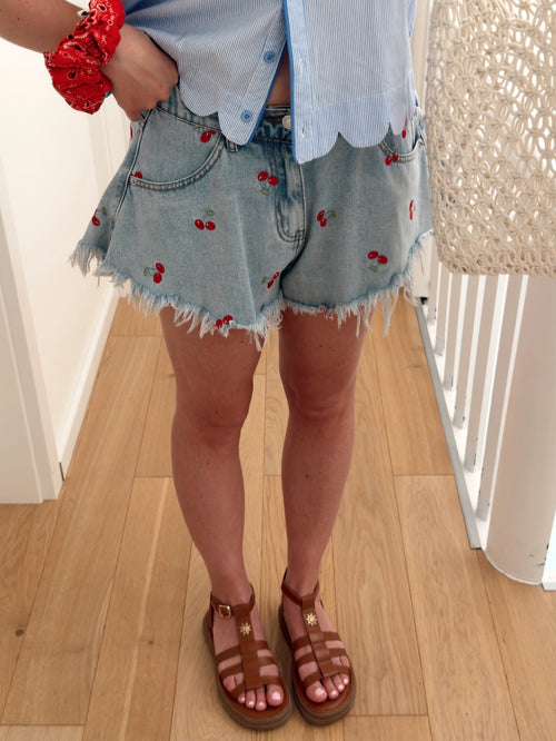 Short CERISIA Bleu