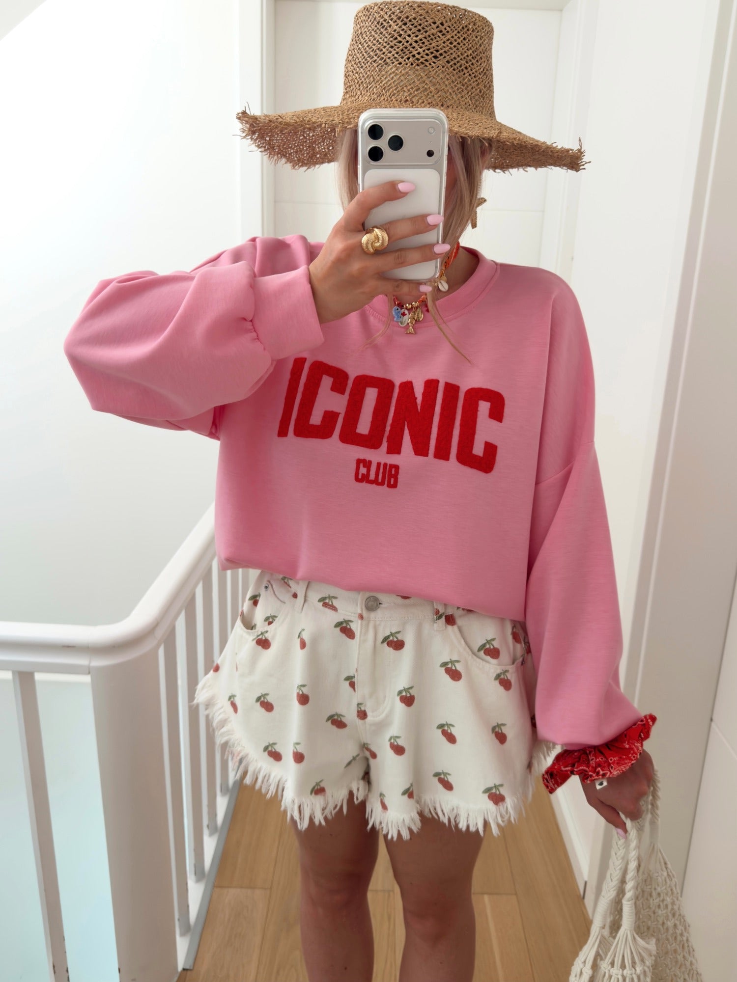 Short POP Blanc