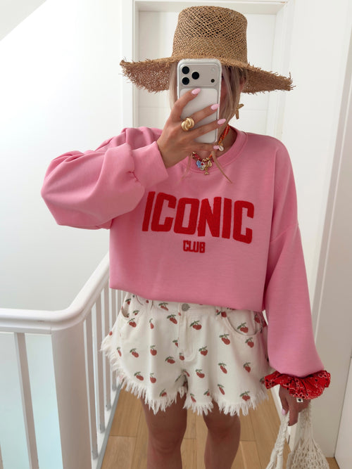 Short POP Blanc