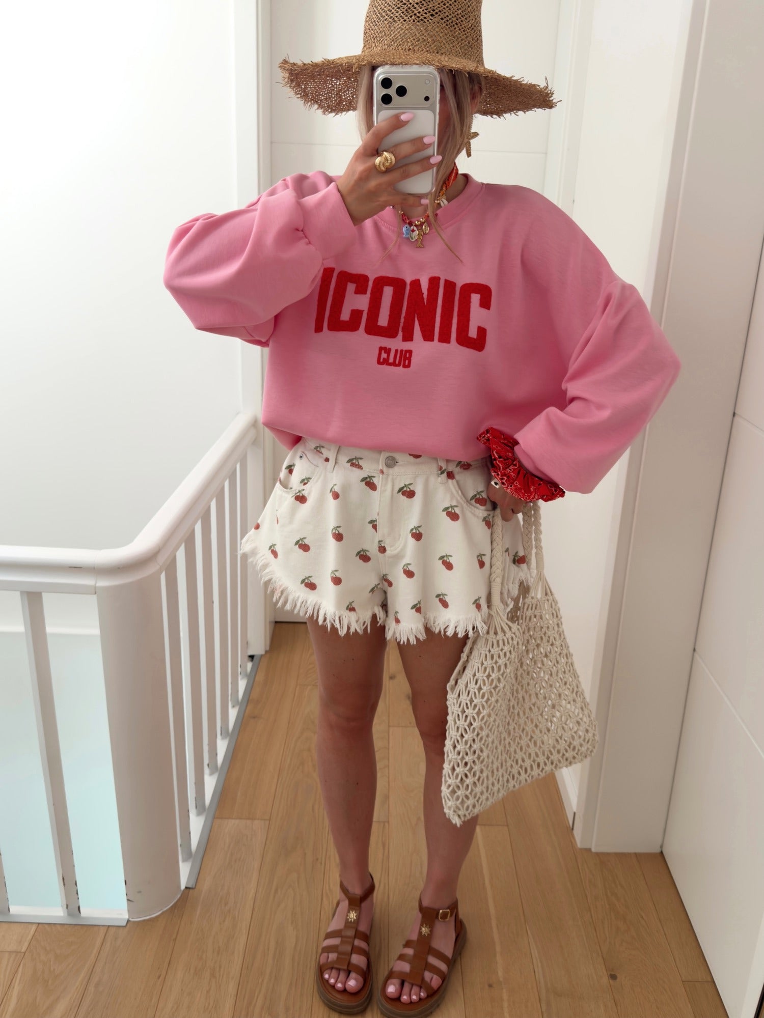Short POP Blanc