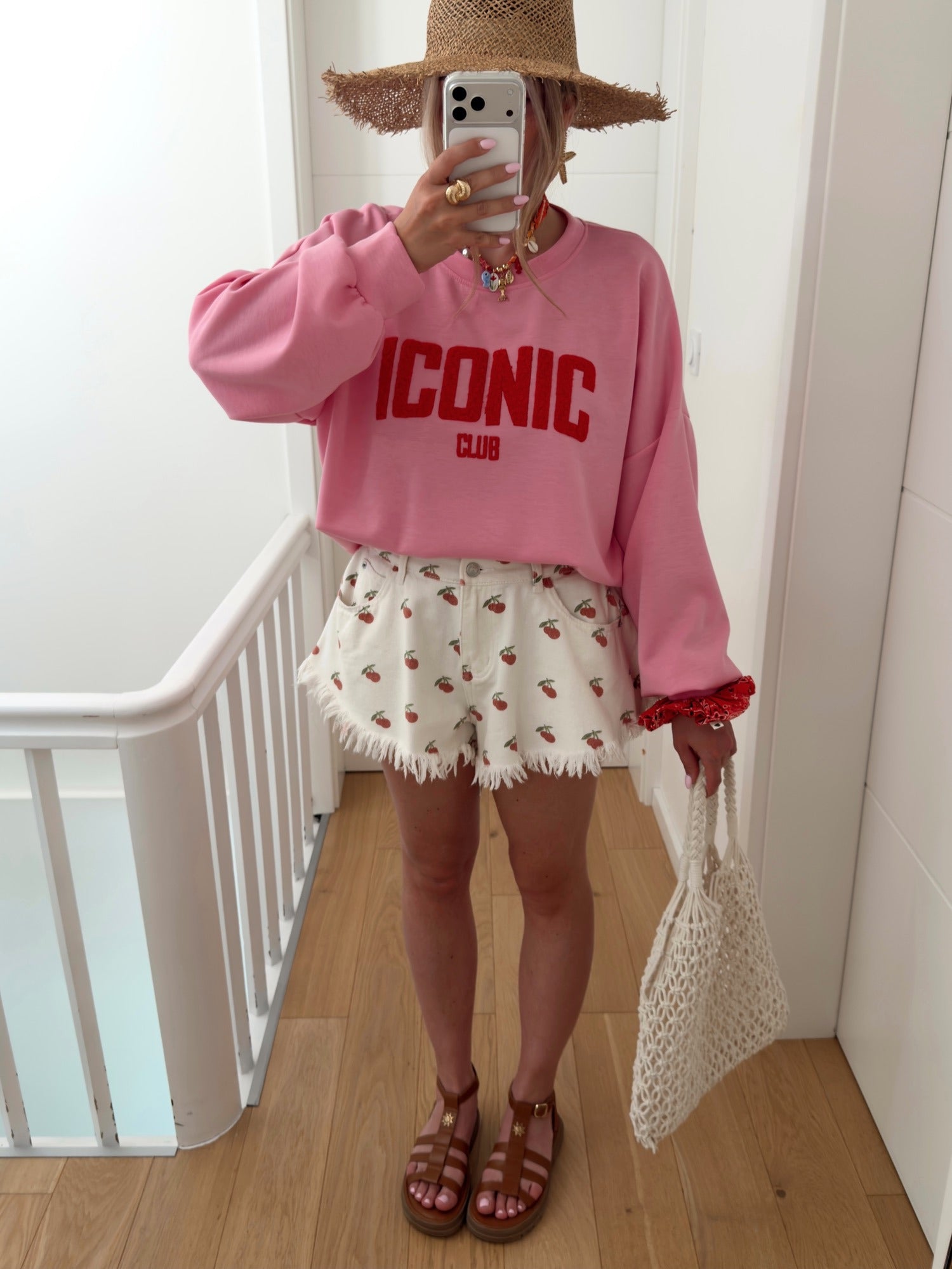 Short POP Blanc