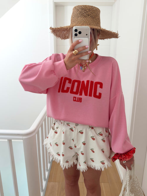 Short POP Blanc