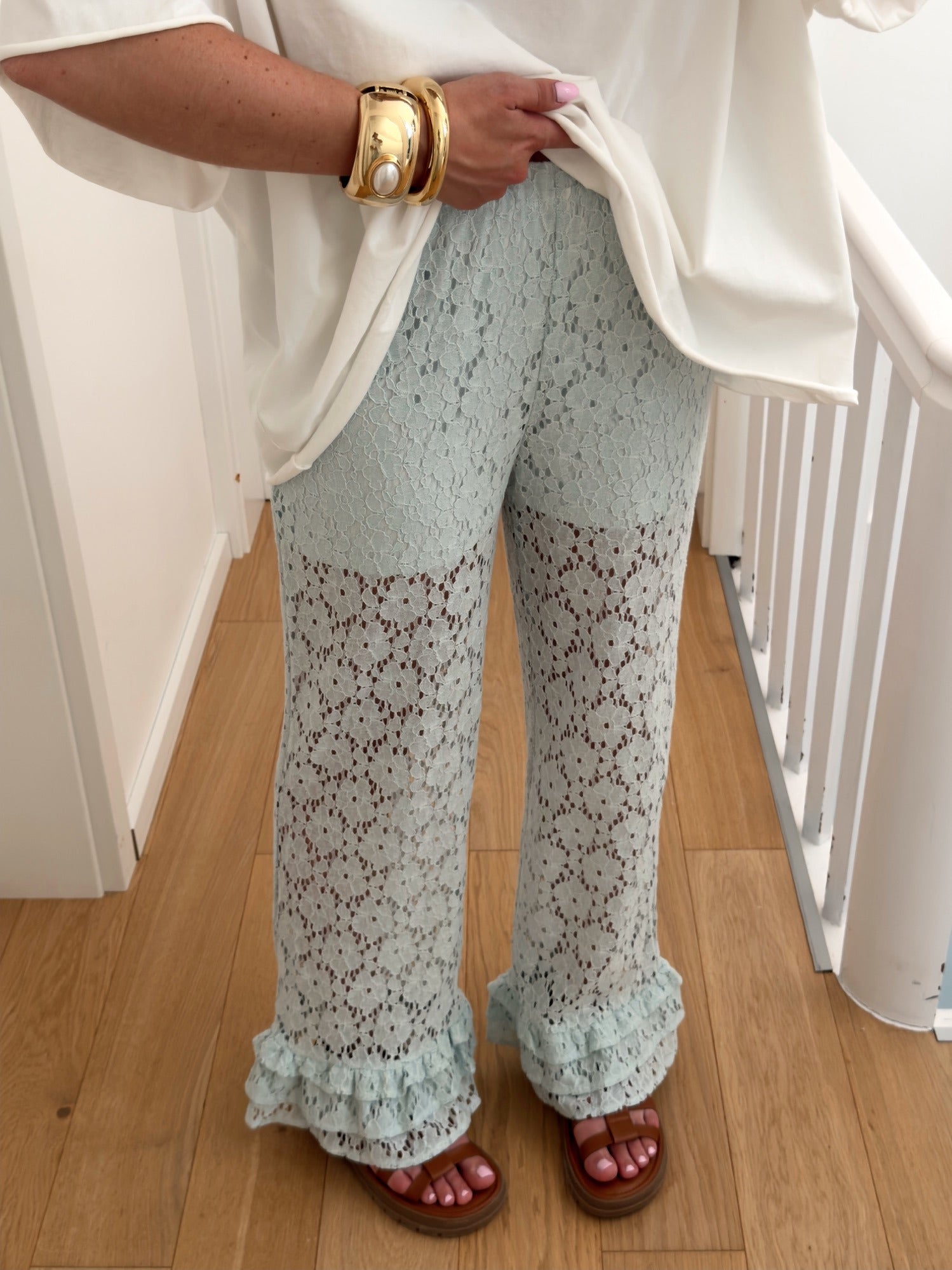 SOLEY Hose Grün
