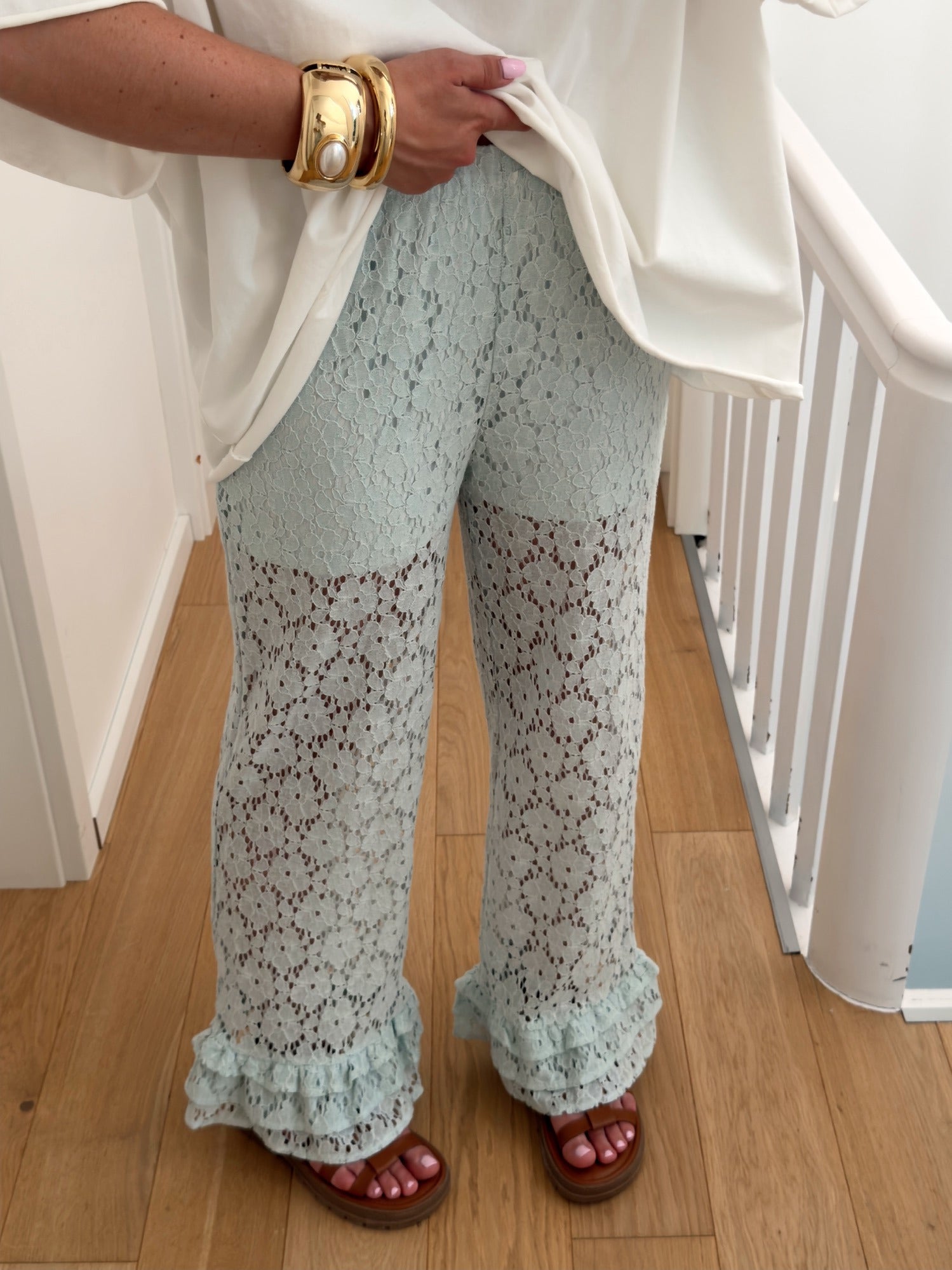 SOLEY Hose Grün