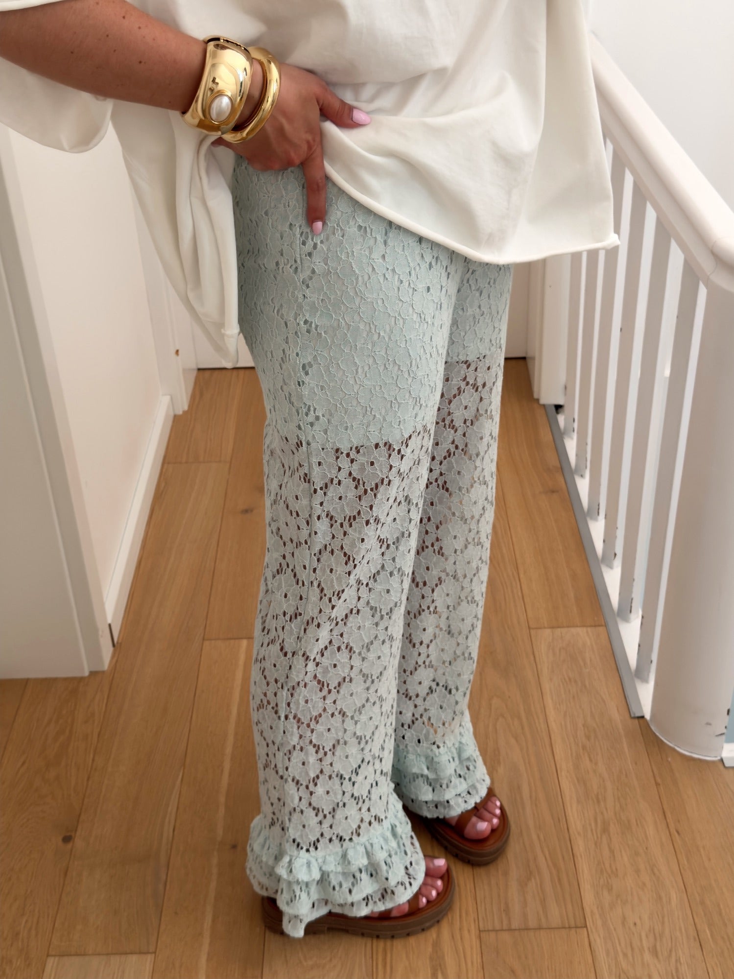 SOLEY Hose Grün