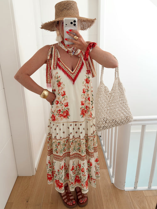 Robe PERLI Rouge
