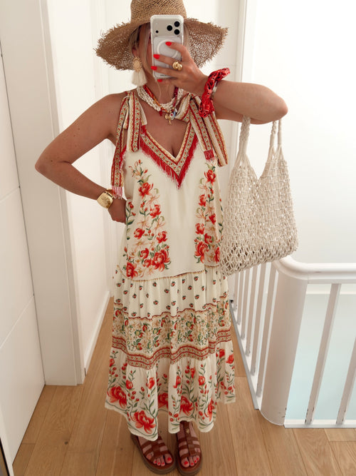 Robe PERLI Rouge