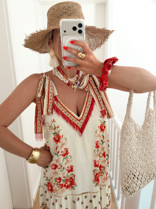 Robe PERLI Rouge