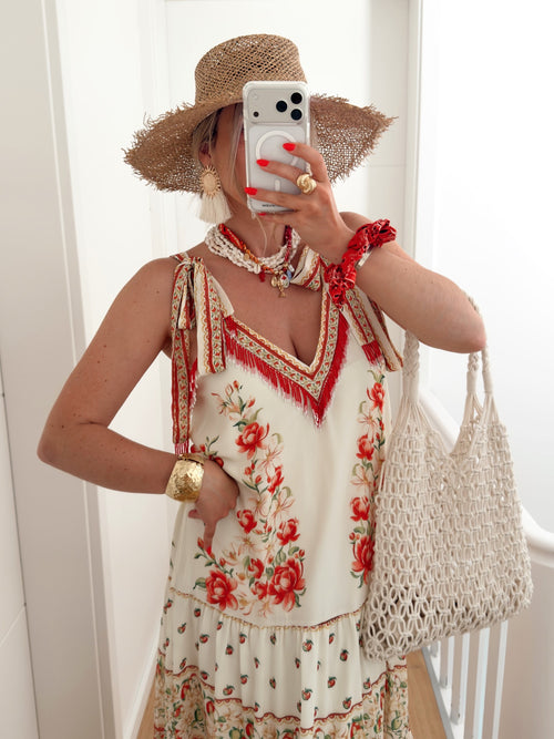 Robe PERLI Rouge