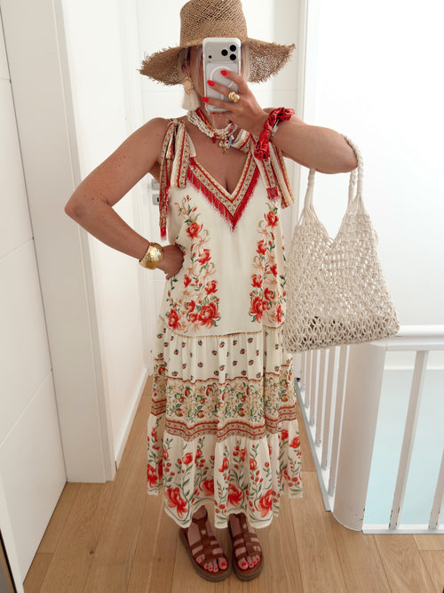 Robe PERLI Rouge