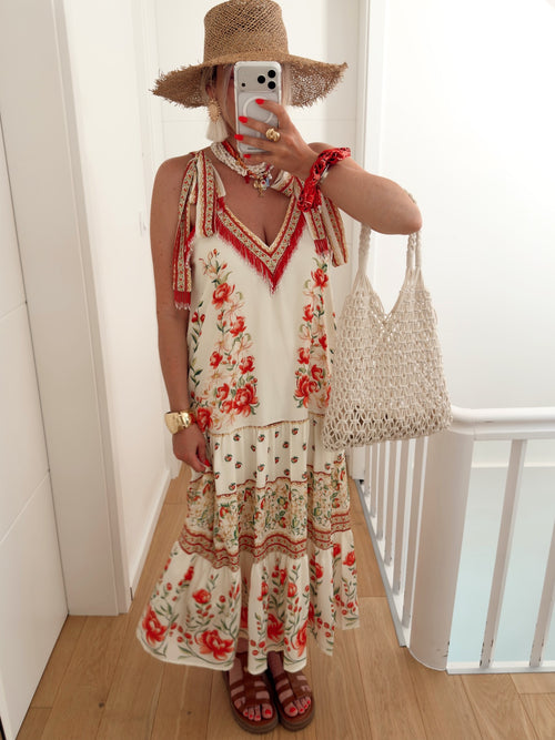 Robe PERLI Rouge