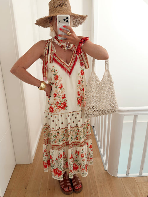 Robe PERLI Rouge