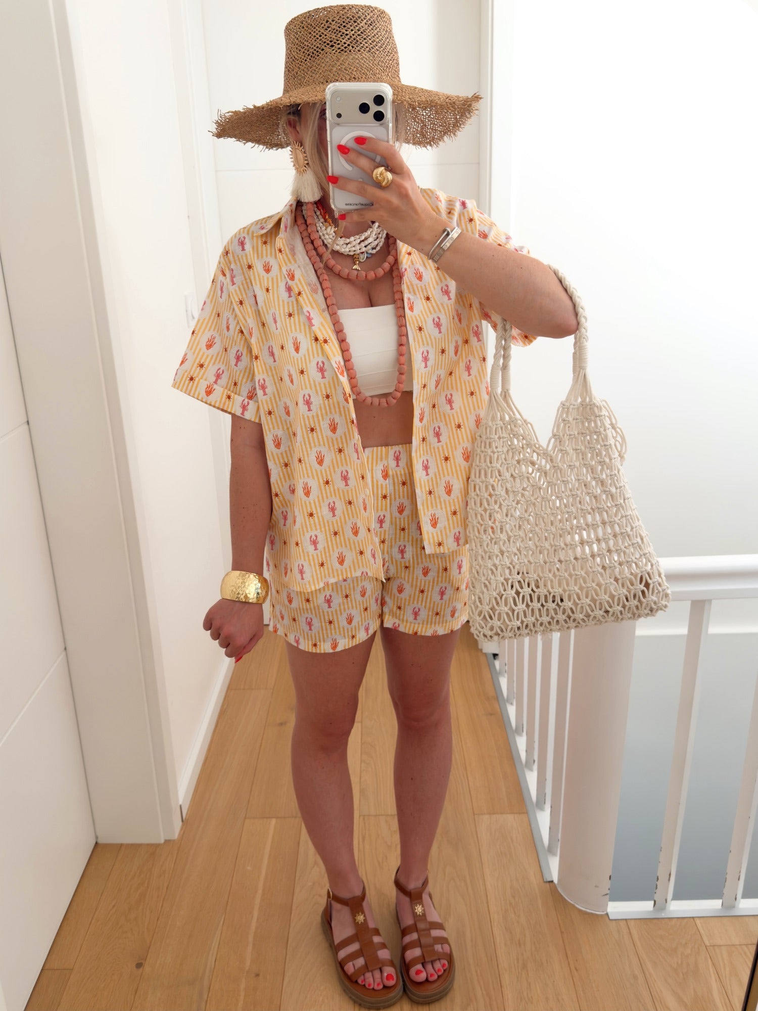 Chemise HOMMY Jaune