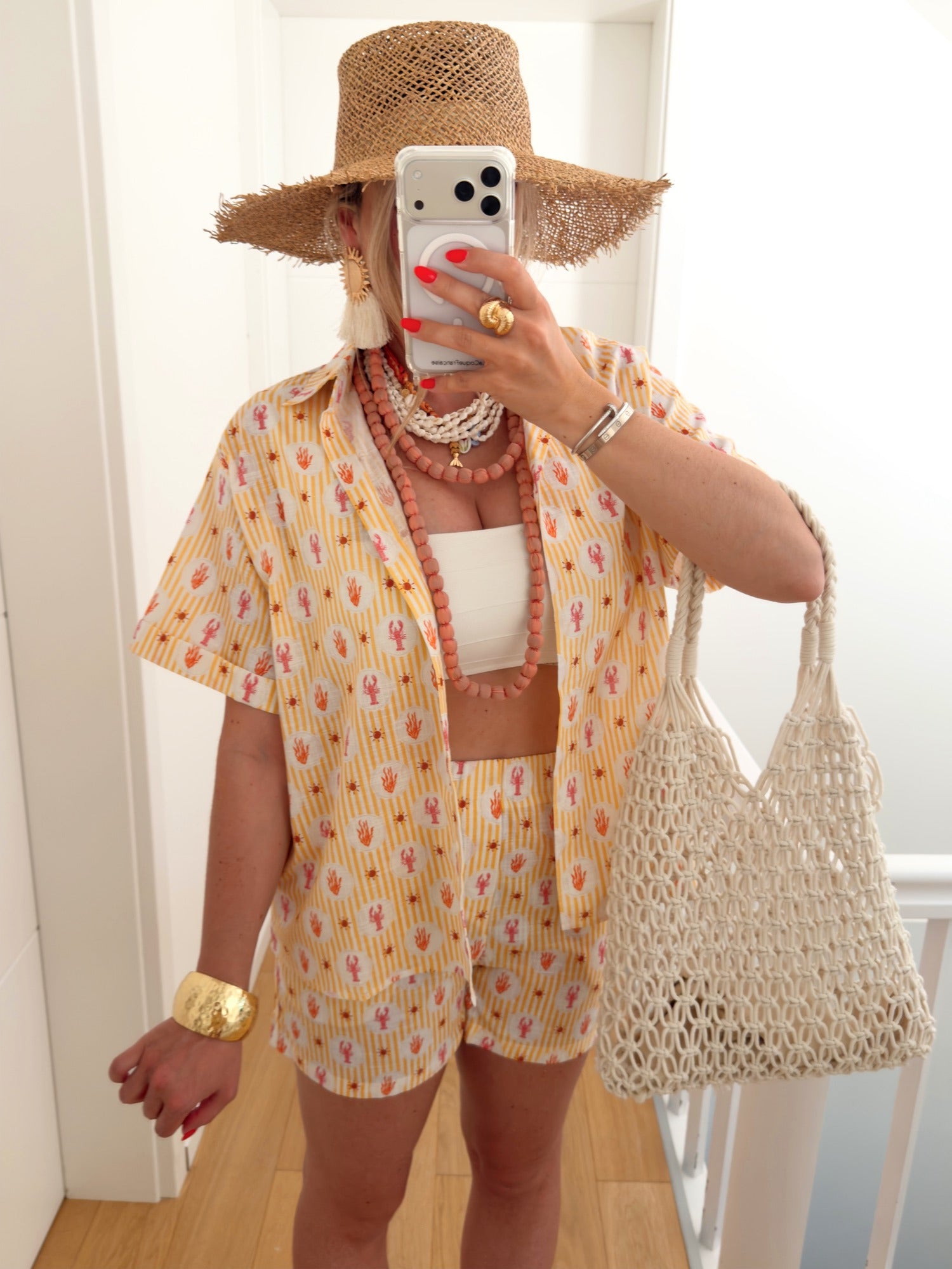 Chemise HOMMY Jaune