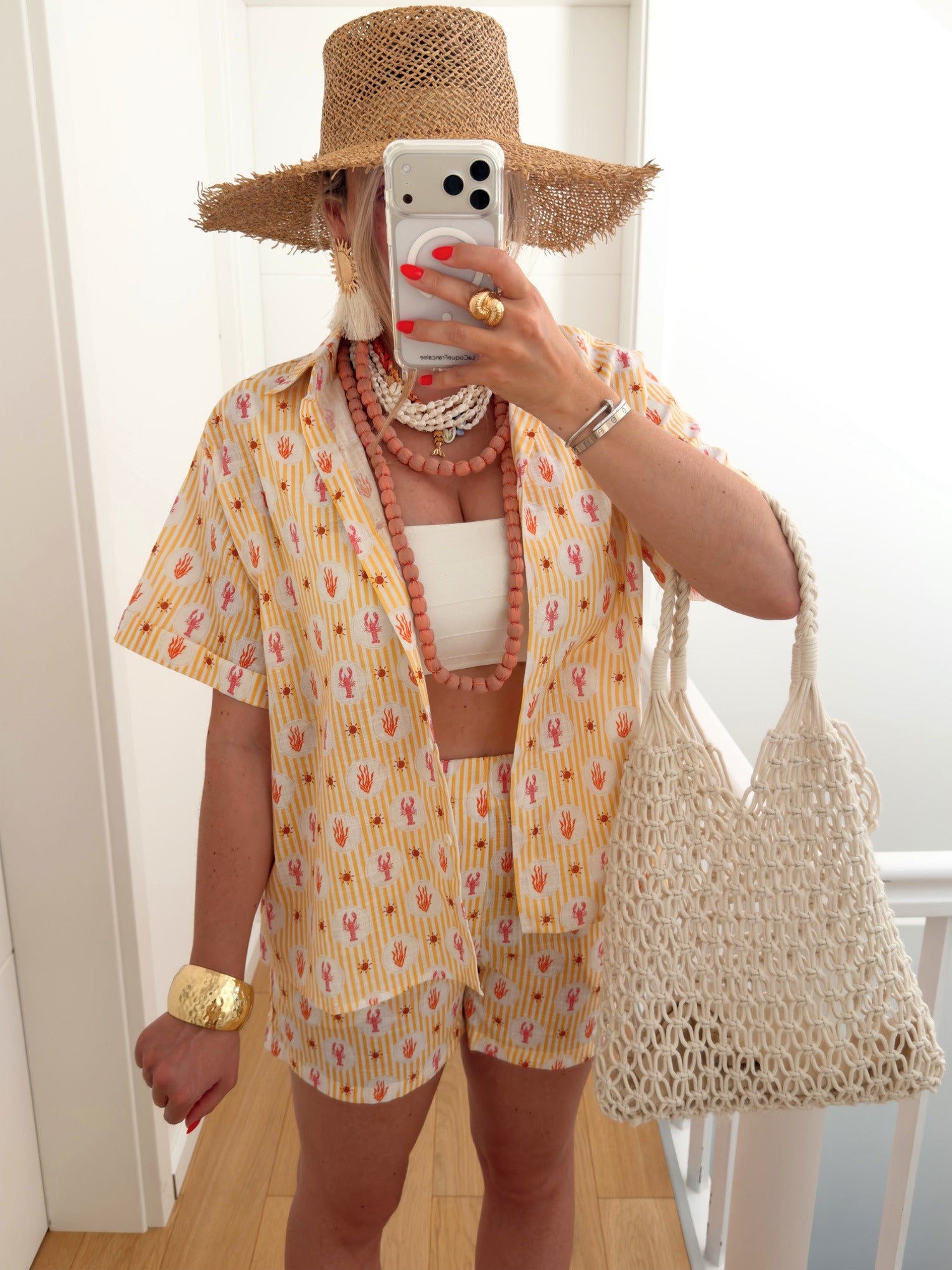 Chemise HOMMY Jaune
