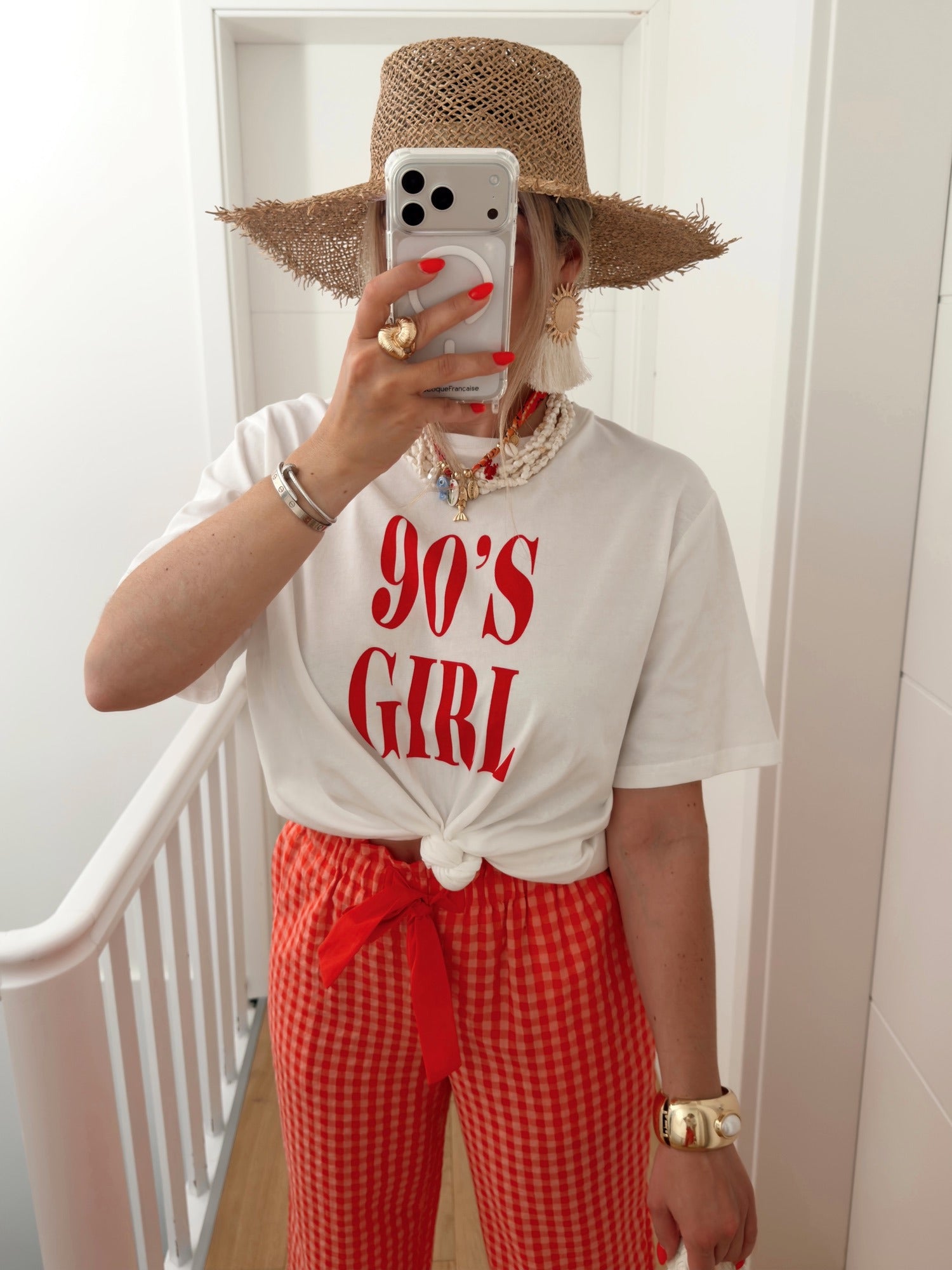 VORBESTELLUNG T-Shirt 90 GIRL Weiß