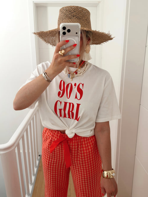 VORBESTELLUNG T-Shirt 90 GIRL Weiß