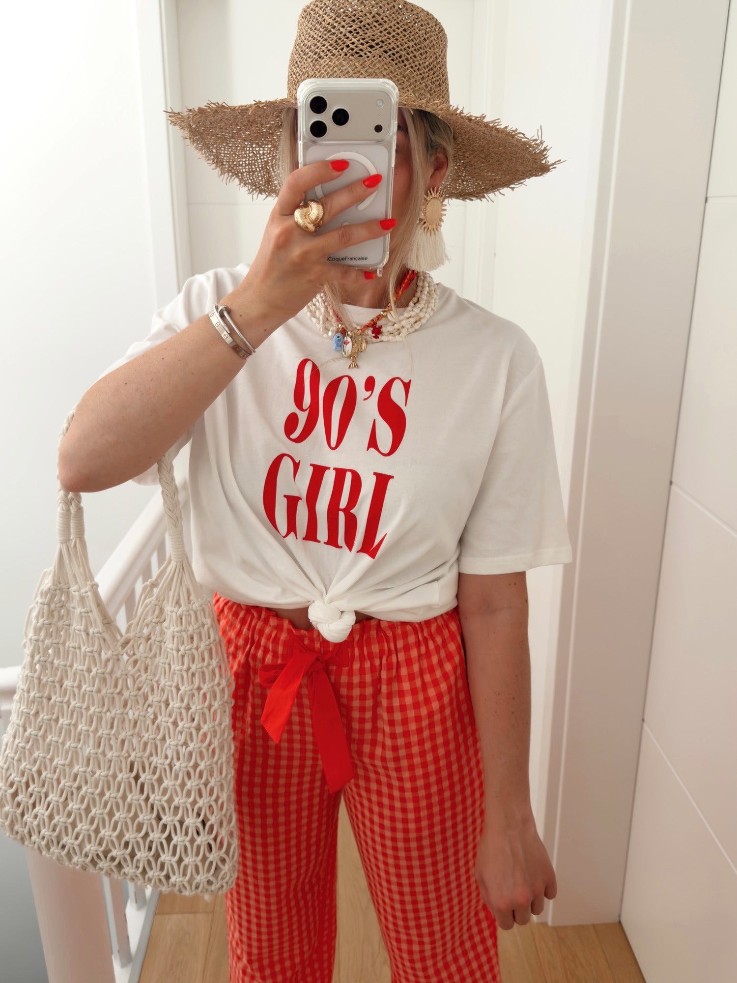 VORBESTELLUNG T-Shirt 90 GIRL Weiß