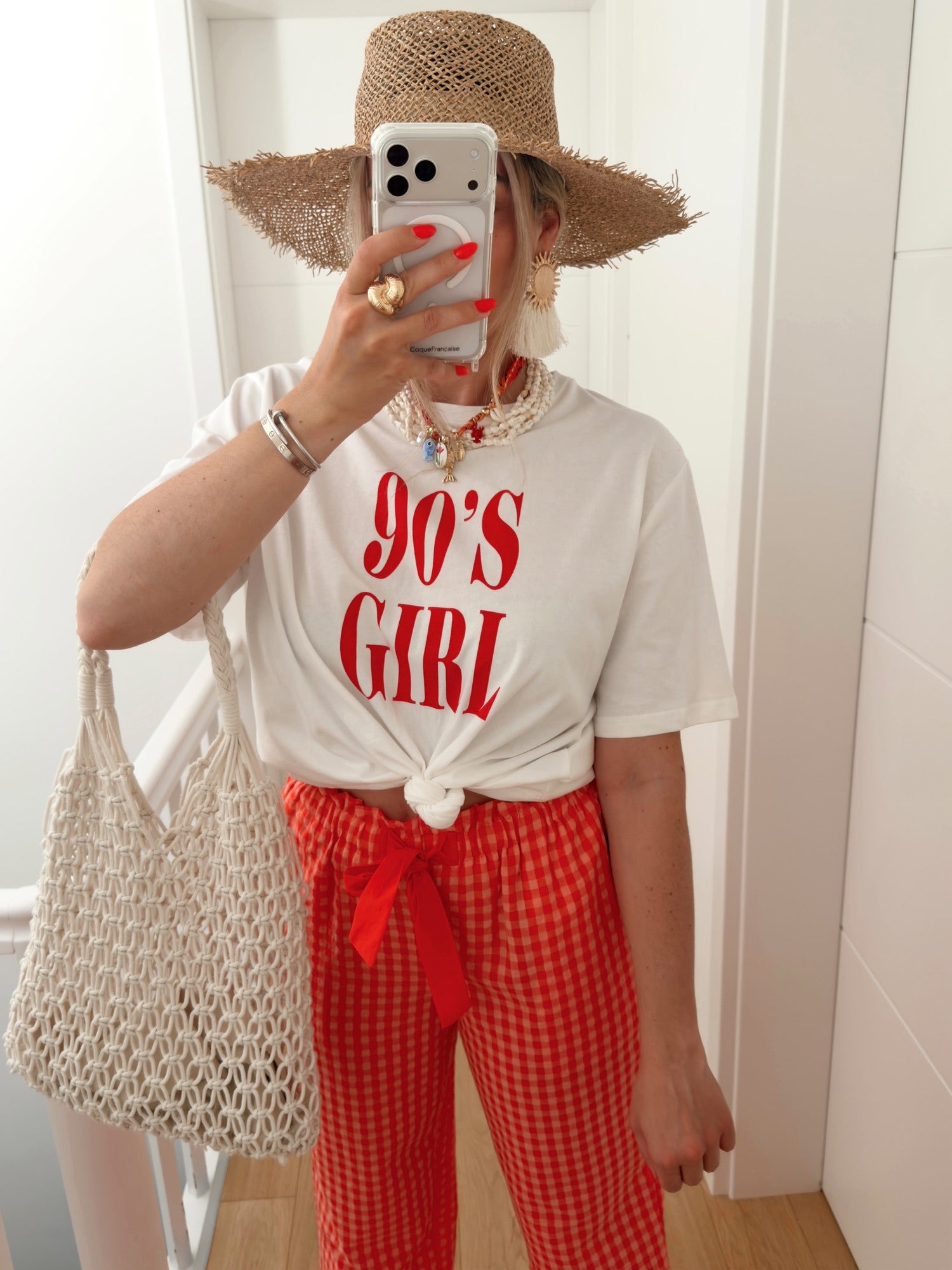 VORBESTELLUNG T-Shirt 90 GIRL Weiß