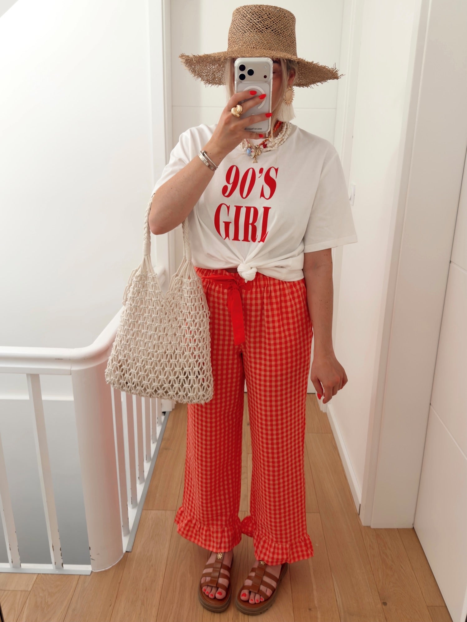 Pantalon PARADISIA Rouge
