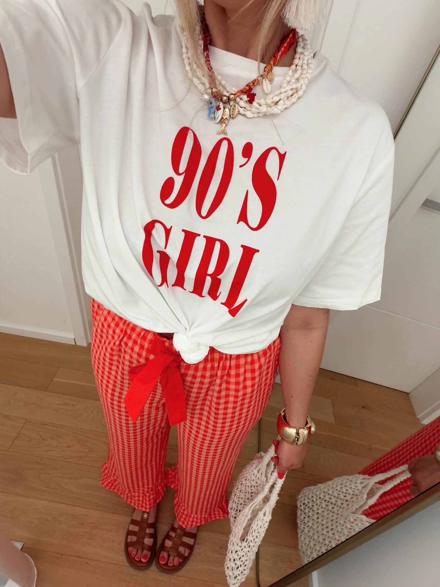 Pantalon PARADISIA Rouge