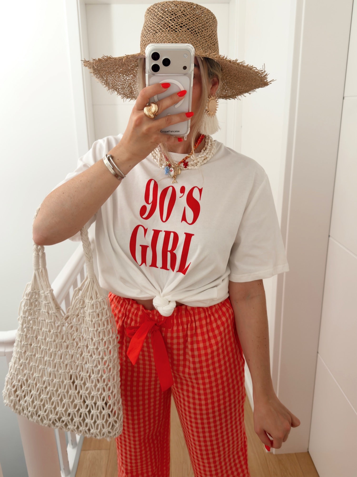 Pantalon PARADISIA Rouge