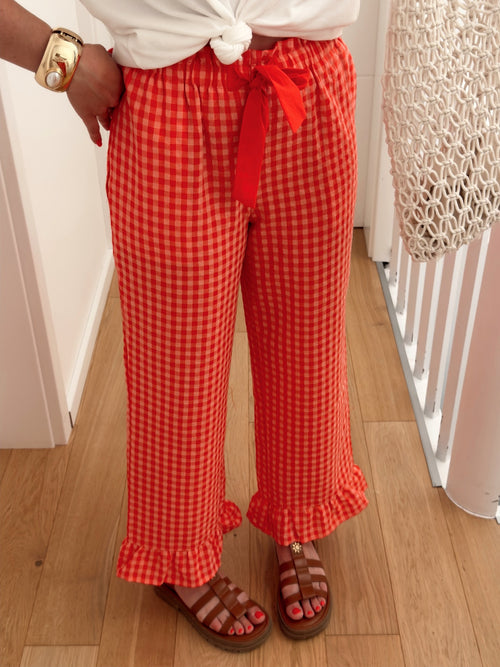 Pantalon PARADISIA Rouge