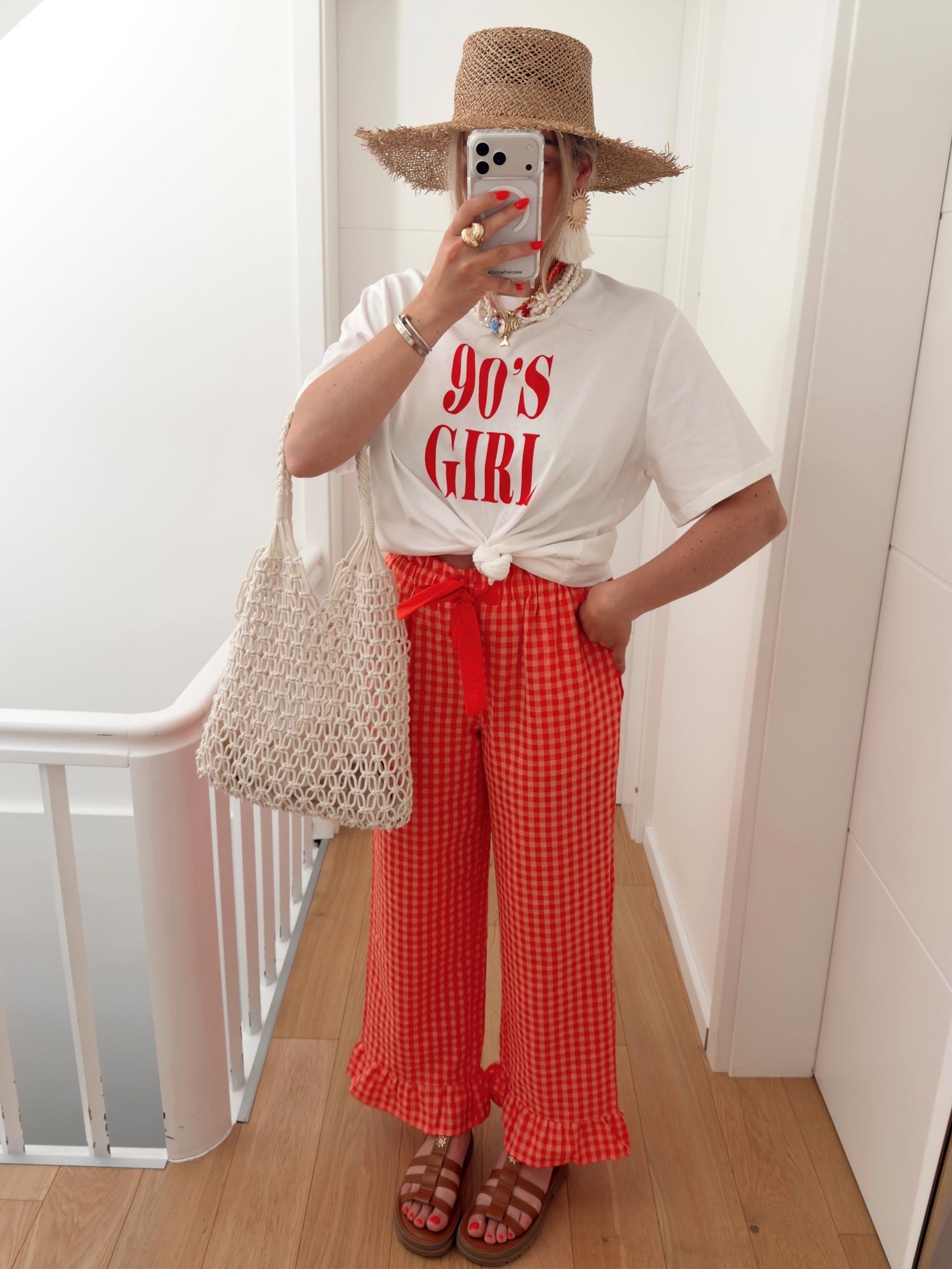 Pantalon PARADISIA Rouge