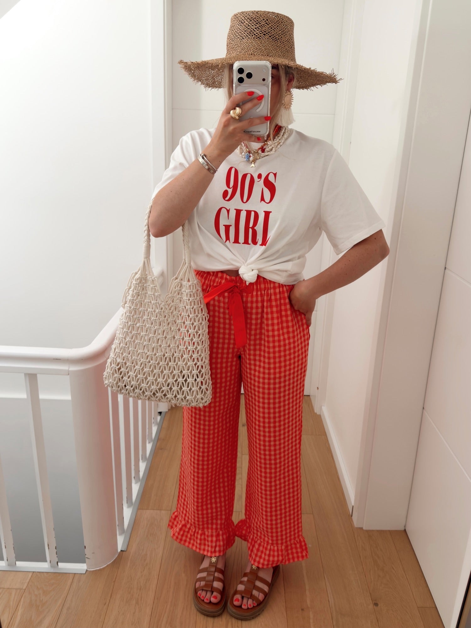 Pantalon PARADISIA Rouge