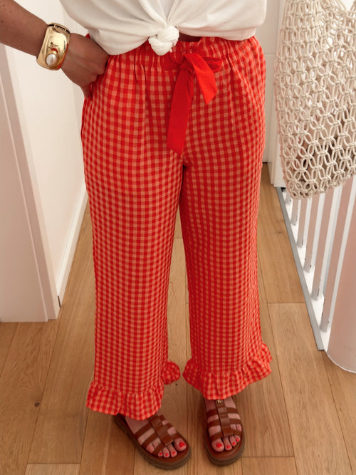 Pantalon PARADISIA Rouge