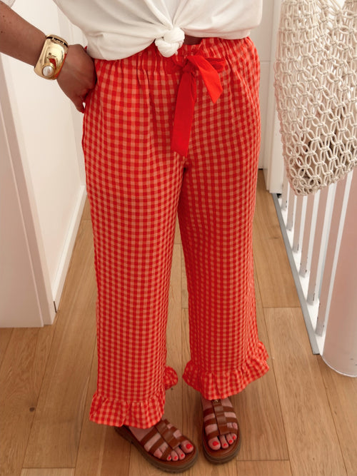 Pantalon PARADISIA Rouge