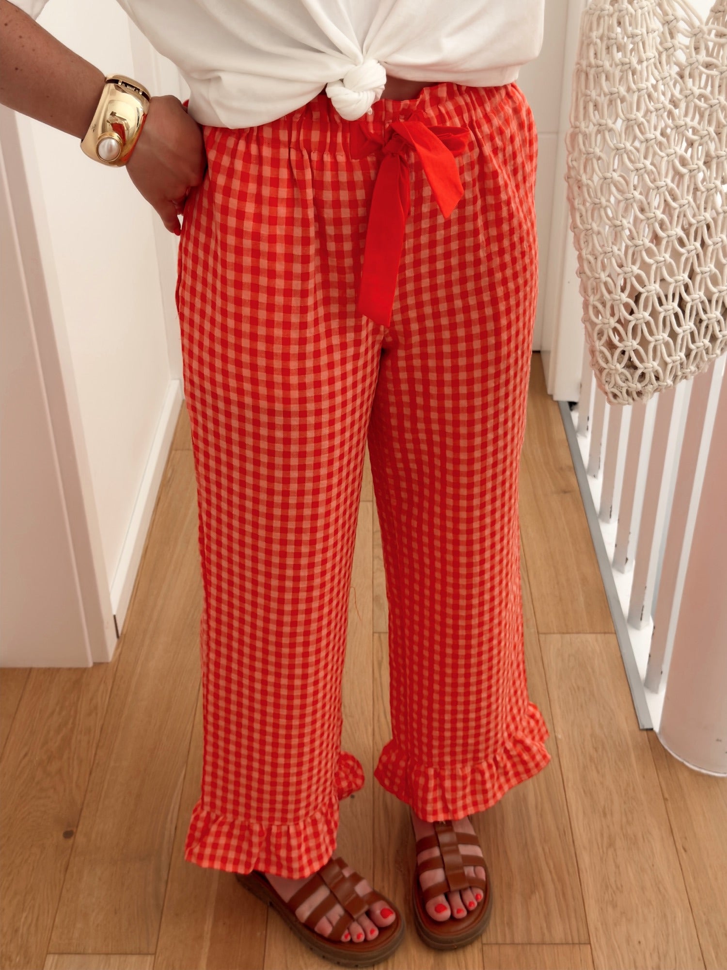 Pantalon PARADISIA Rouge