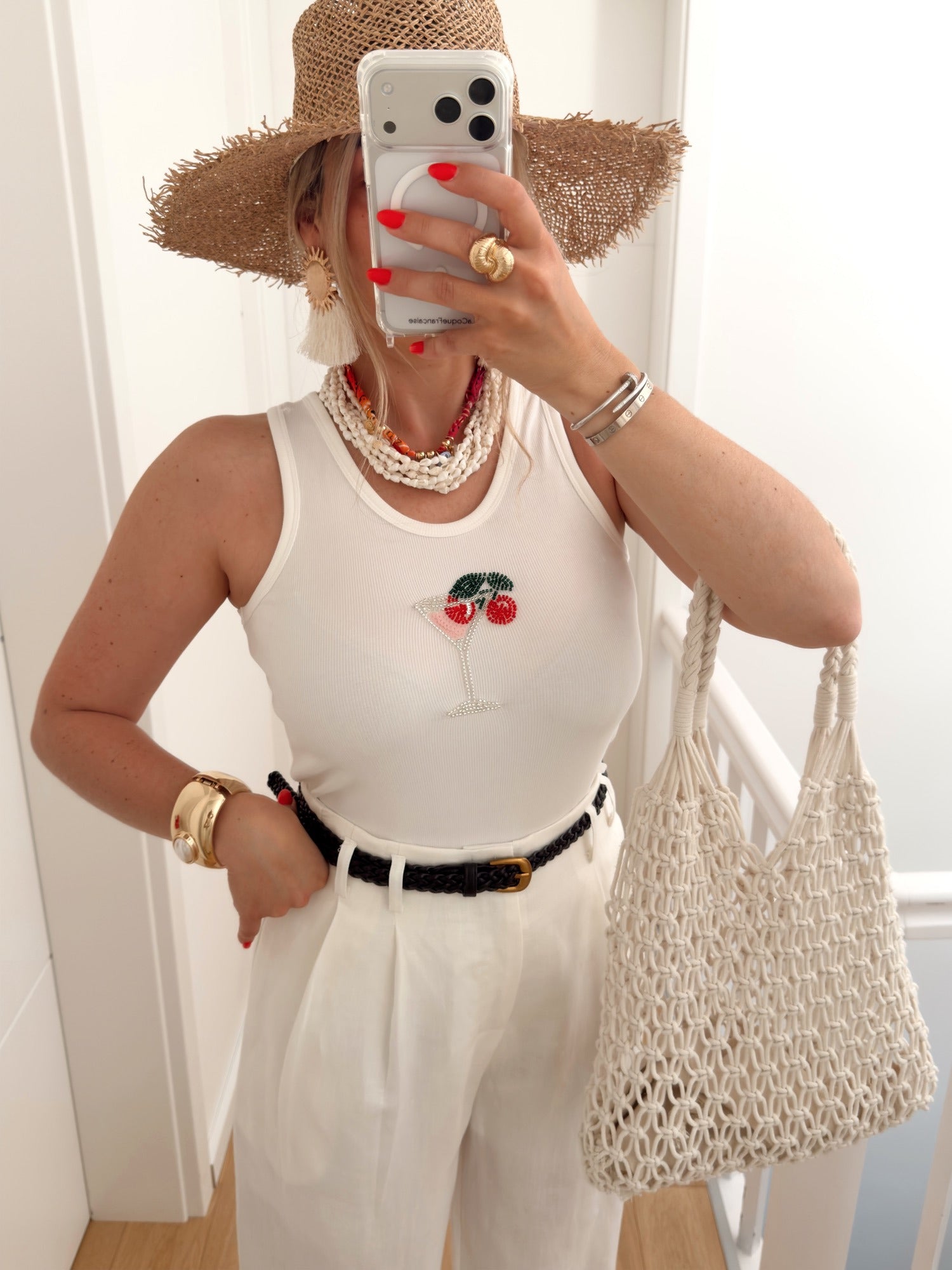 Top COSMO Blanc