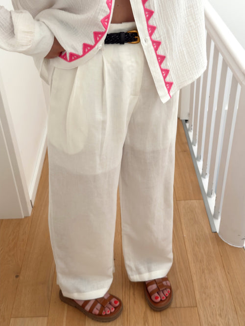 Pantalon GUAVELLA Blanc