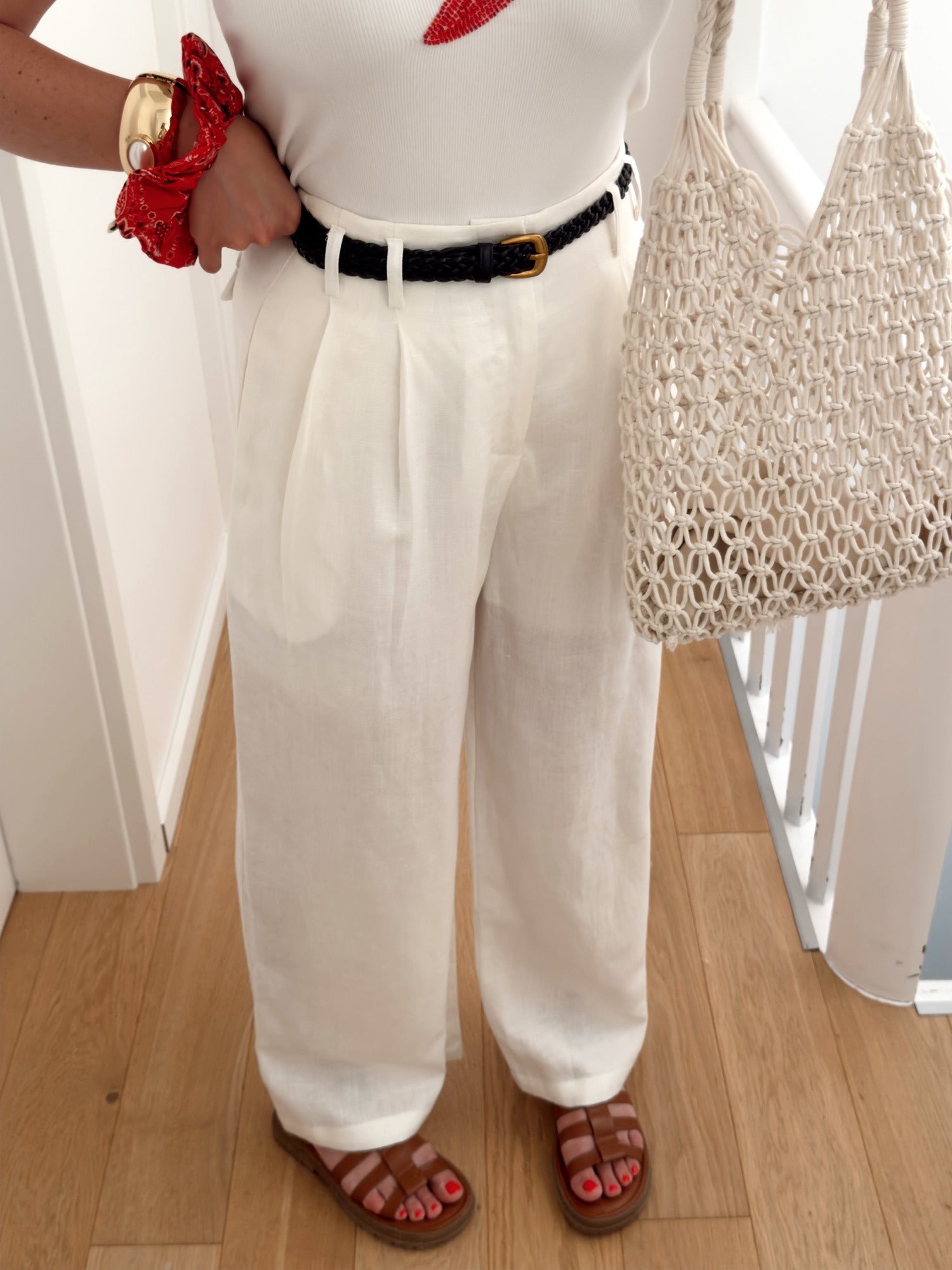 Pantalon GUAVELLA Blanc