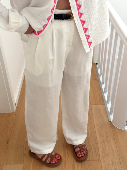 Pantalon GUAVELLA Blanc