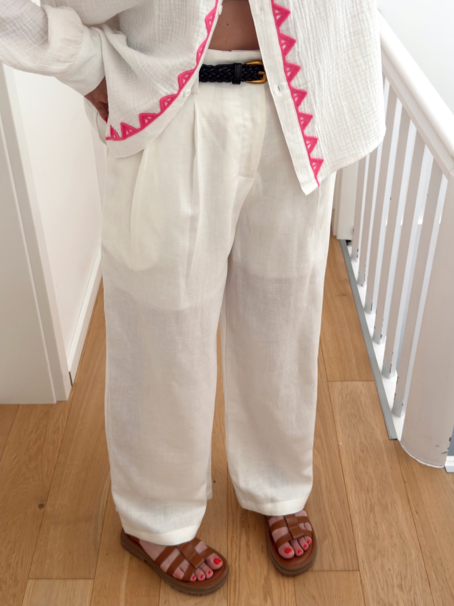 Pantalon GUAVELLA Blanc