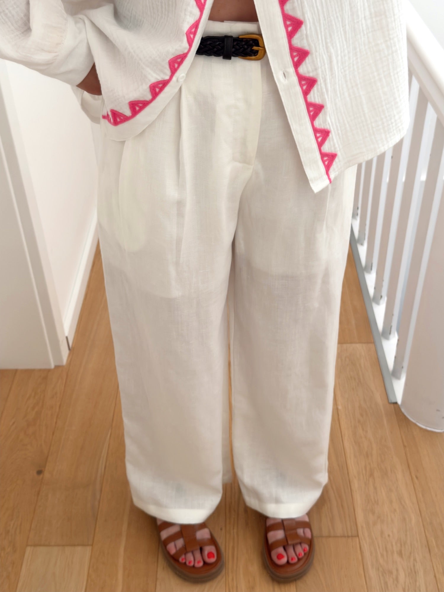 Pantalon GUAVELLA Blanc