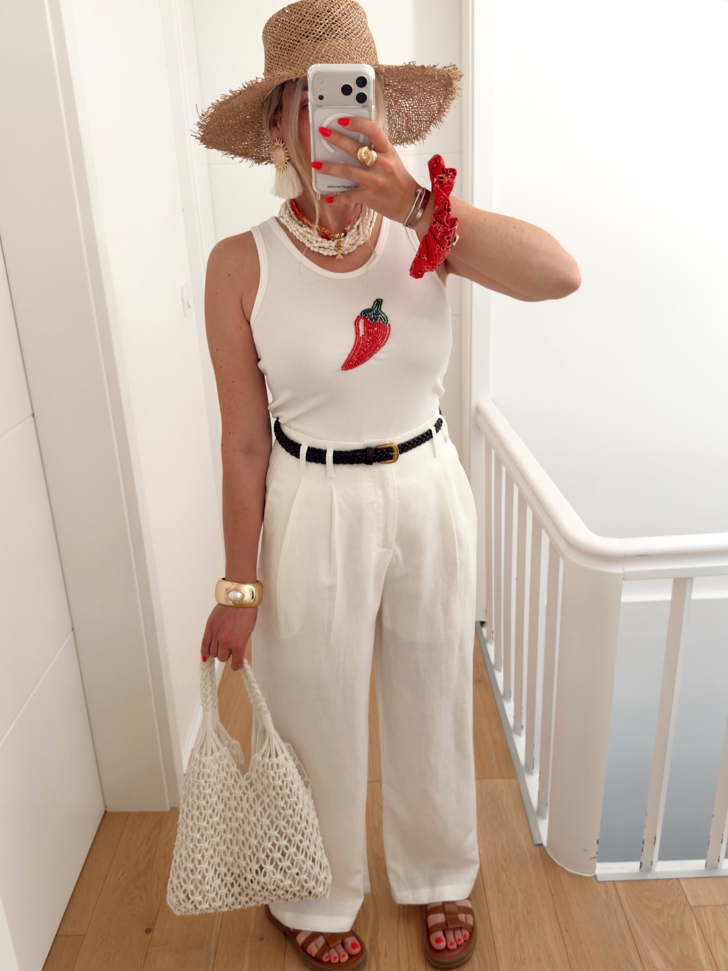 Pantalon GUAVELLA Blanc