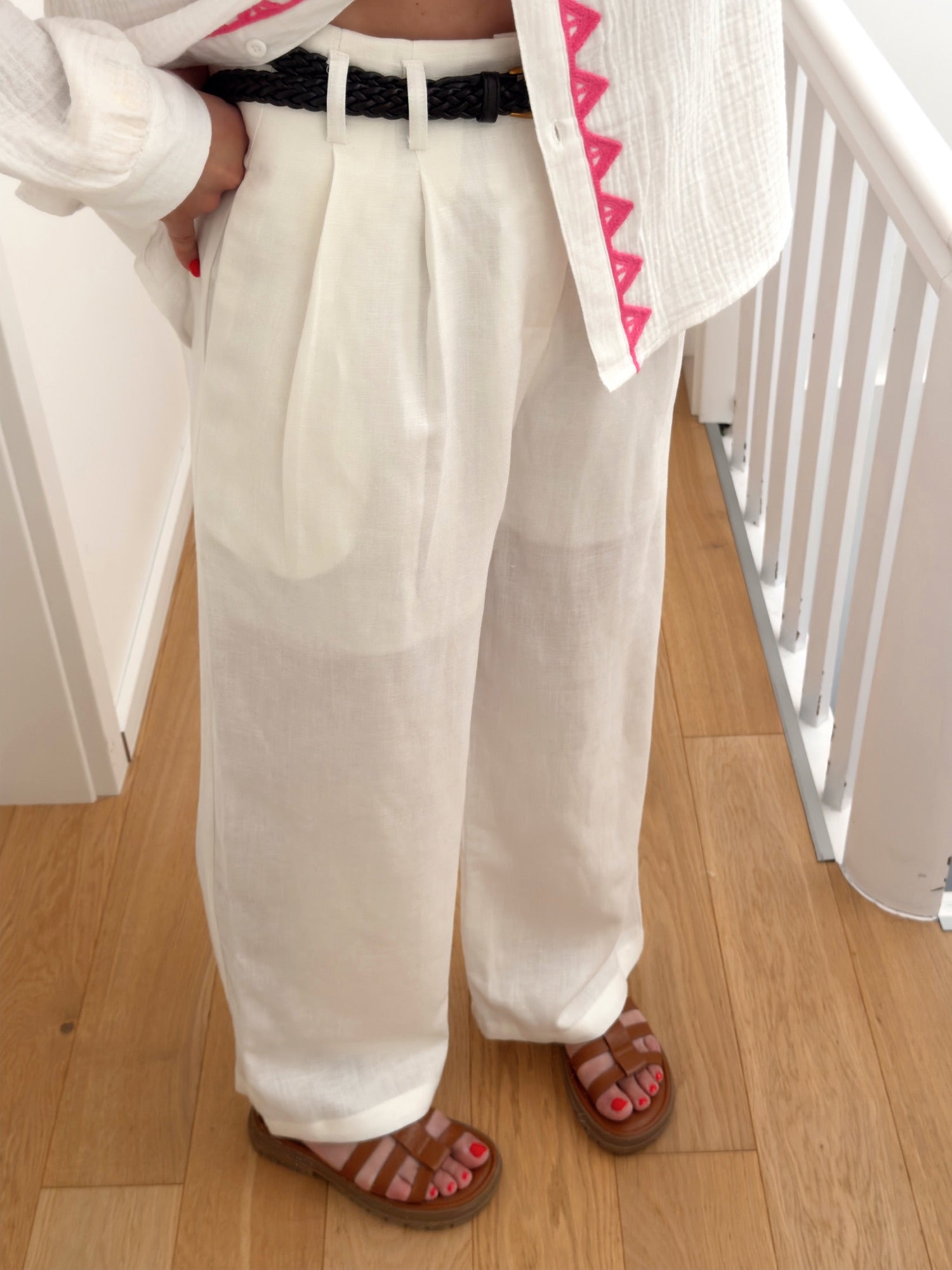 Pantalon GUAVELLA Blanc