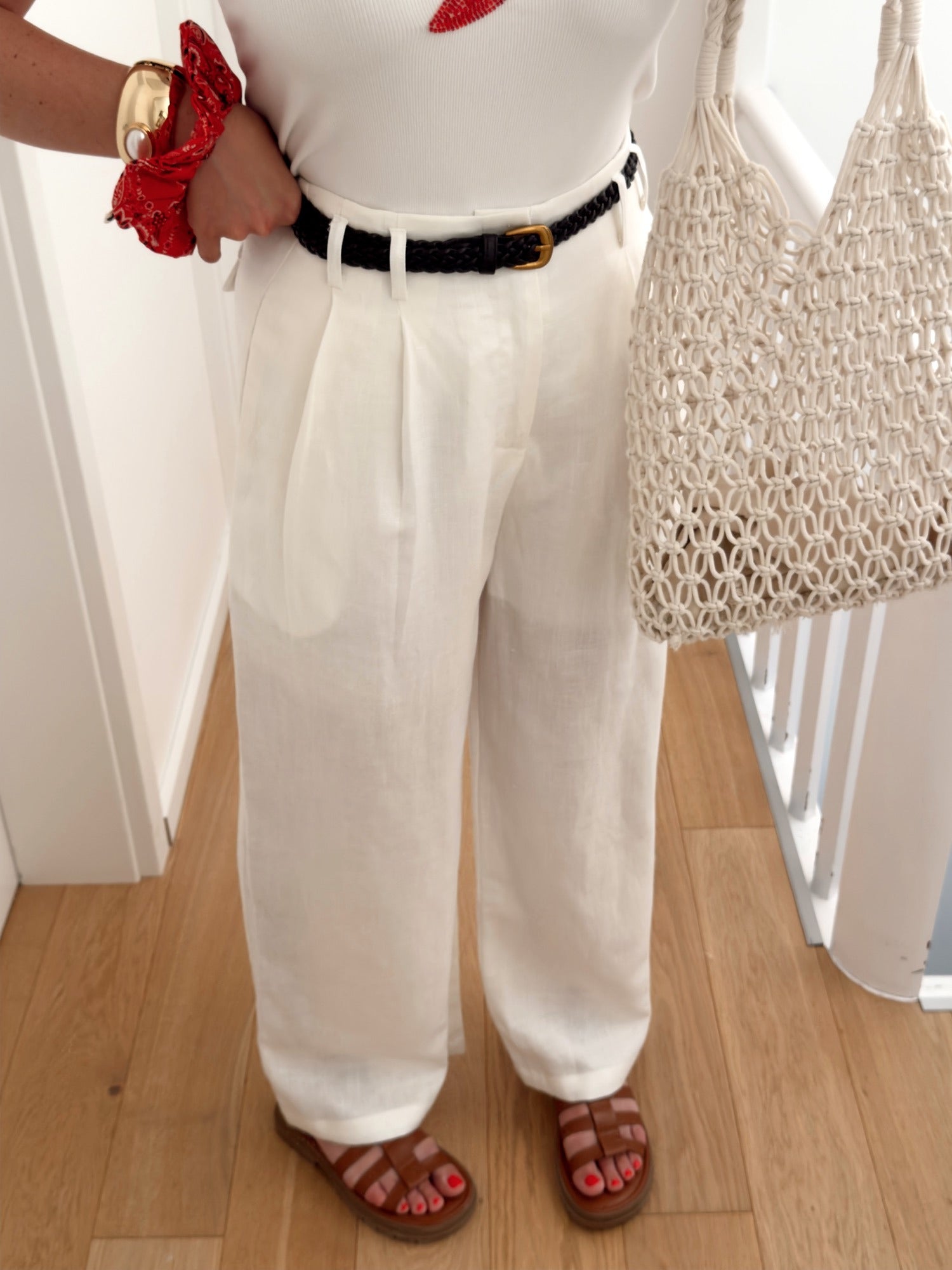 Pantalon GUAVELLA Blanc