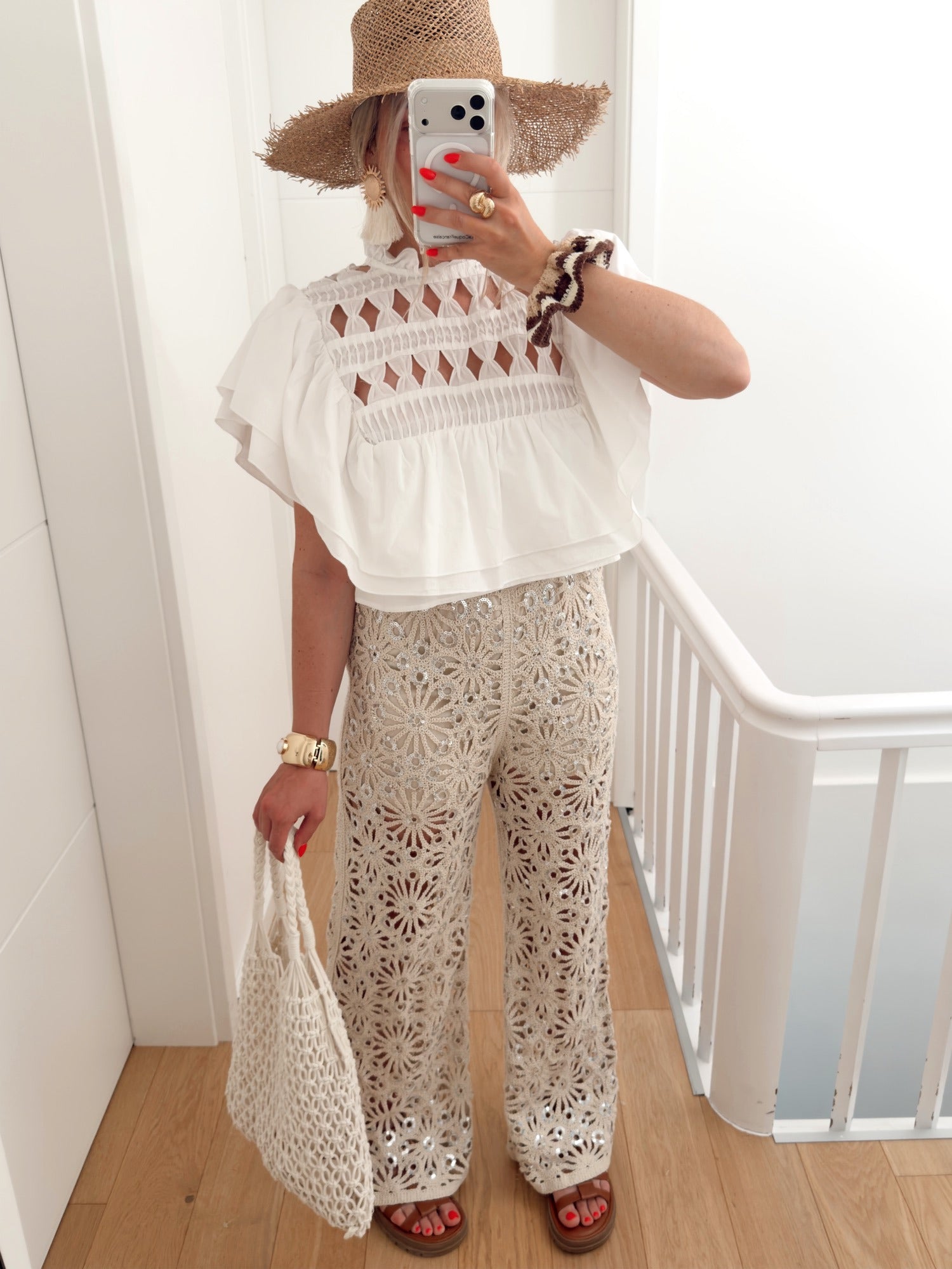 PRE COMMANDE Pantalon BIRDIE Beige