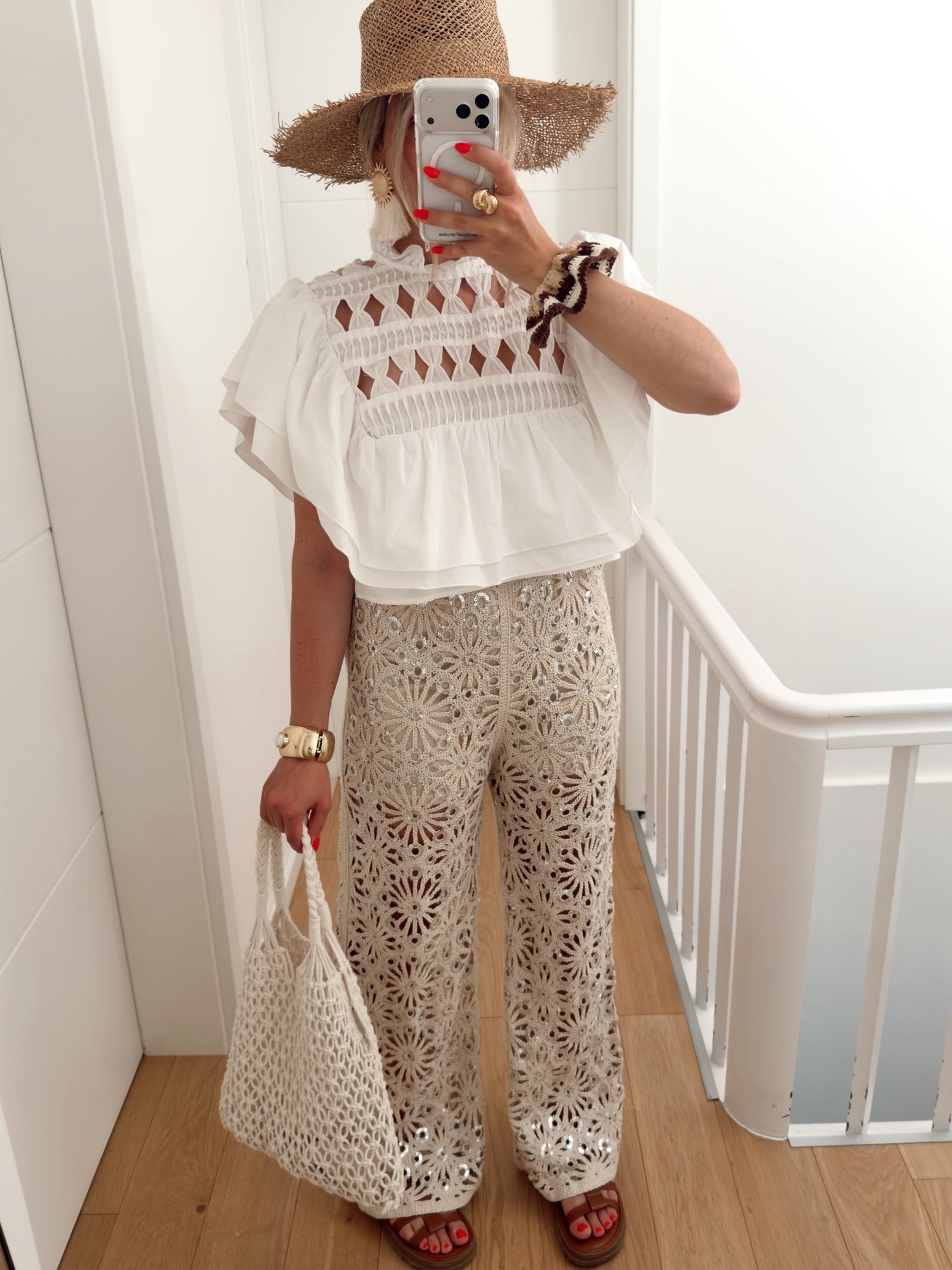 PRE COMMANDE Pantalon BIRDIE Beige