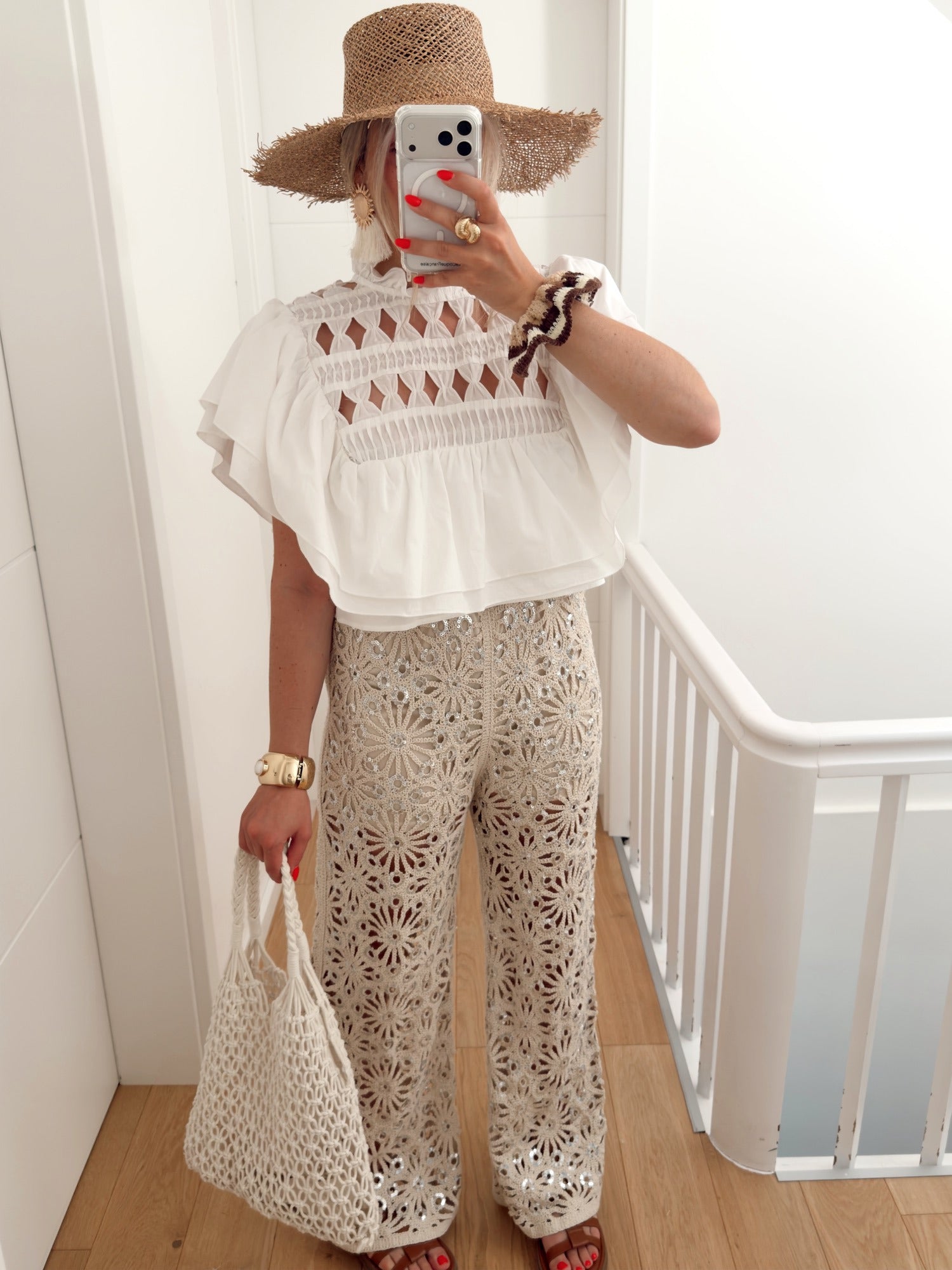 PRE COMMANDE Pantalon BIRDIE Beige