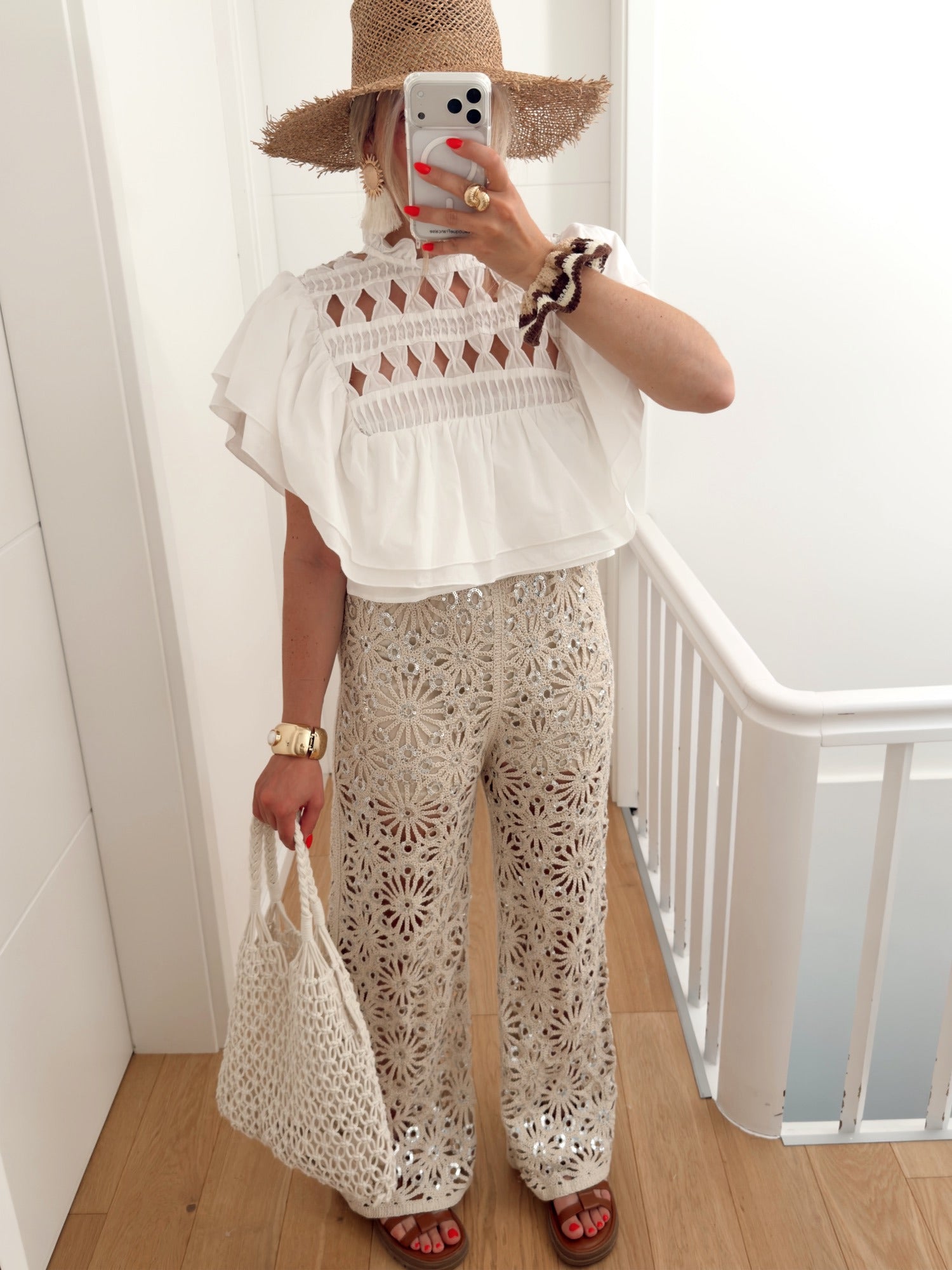 PRE COMMANDE Pantalon BIRDIE Beige