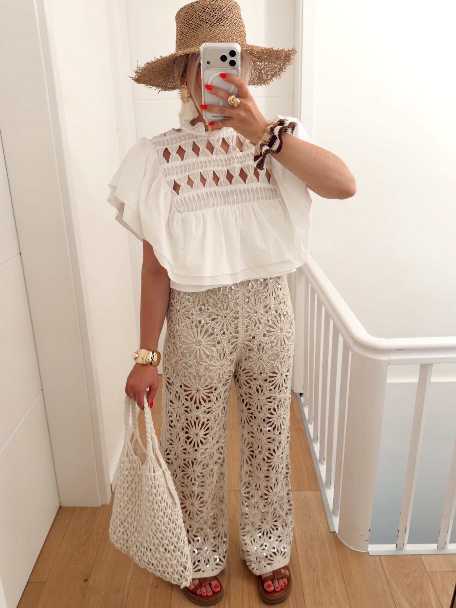 PRE COMMANDE Pantalon BIRDIE Beige