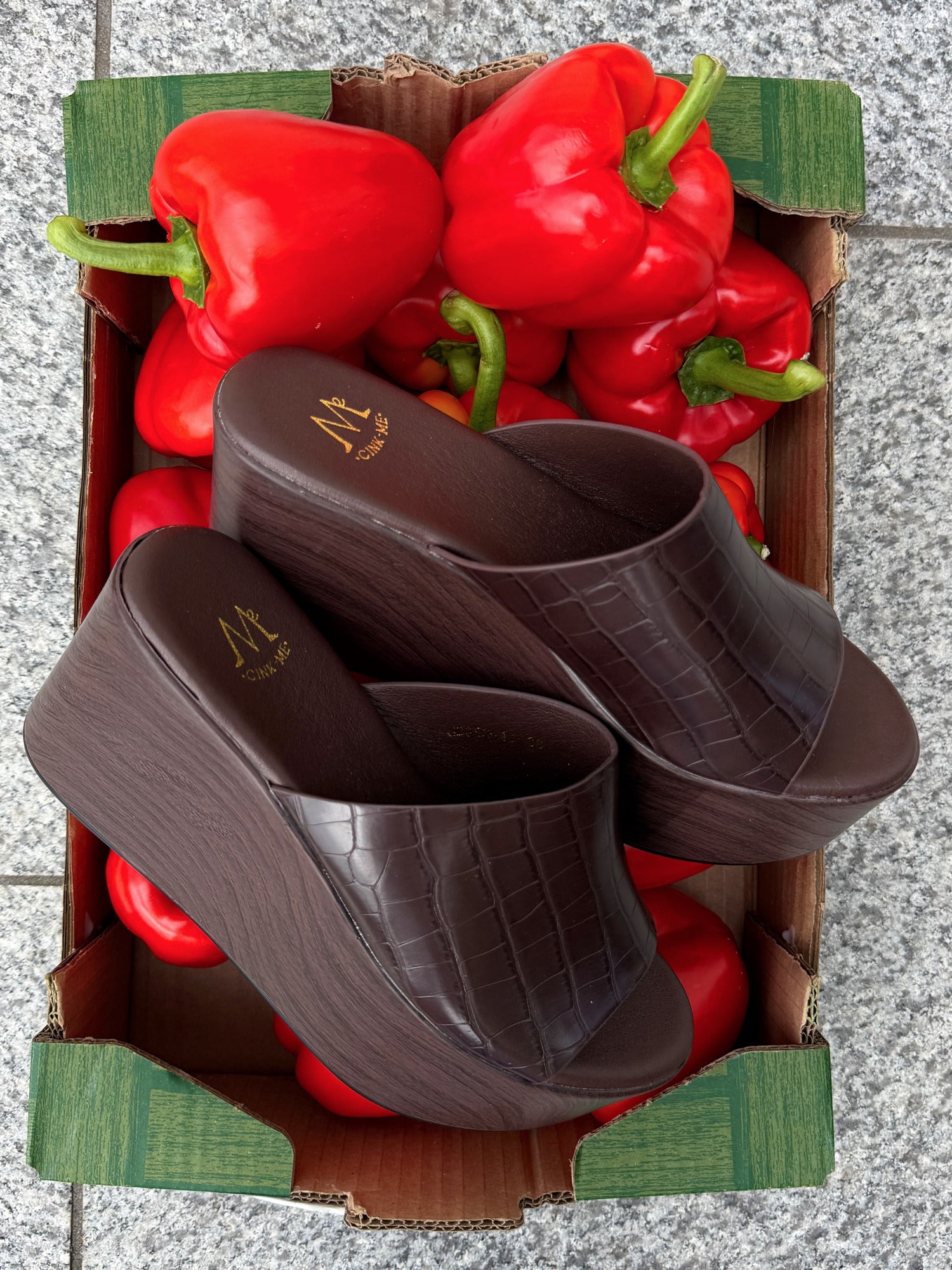 Mules SANTINA Marron