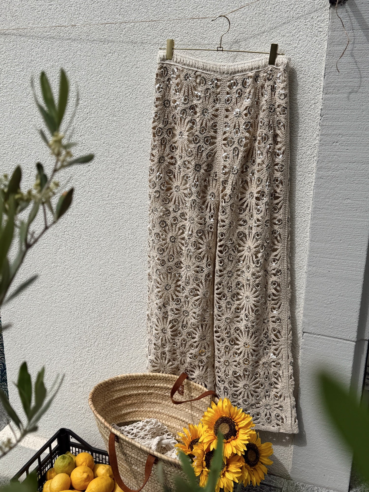 PRE COMMANDE Pantalon BIRDIE Beige