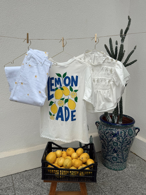 PRE COMMANDE Blouse LYCHEE Blanc