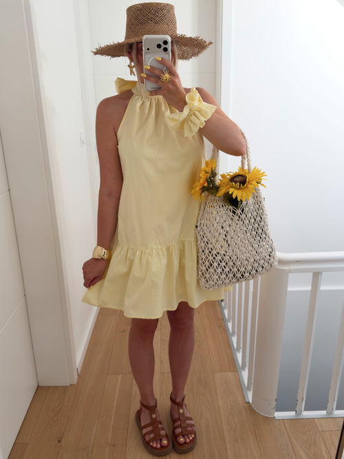 PRE COMMANDE Robe CALUM Jaune